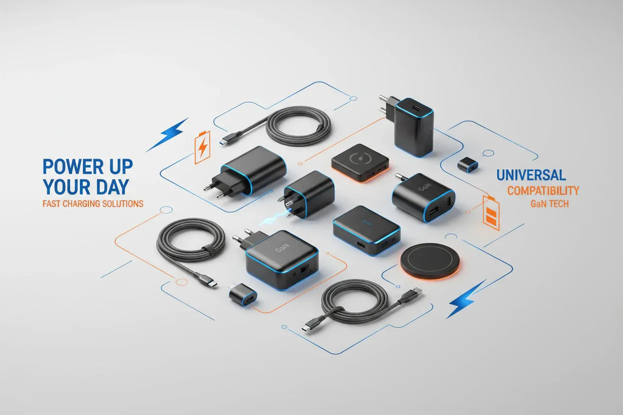 Fast charging mobile chargers and power adapters