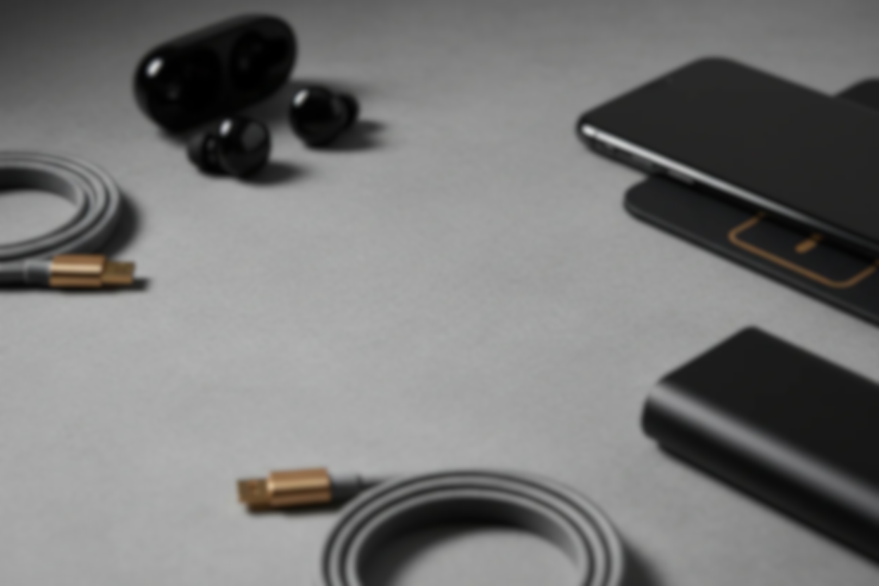 Premium Mobile Accessories Mission Block Background