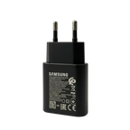 Samsung 25W Super Fast Charger in Black - PD 3.0 USB Type-C wall adapter with compact design for Galaxy devices and efficient fast charging