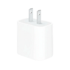 Apple 20W USB-C PD Fast Charging Adapter - compact 2-pin wall charger with Power Delivery 3.0 technology and smart chip safety protection for iPhone and iPad