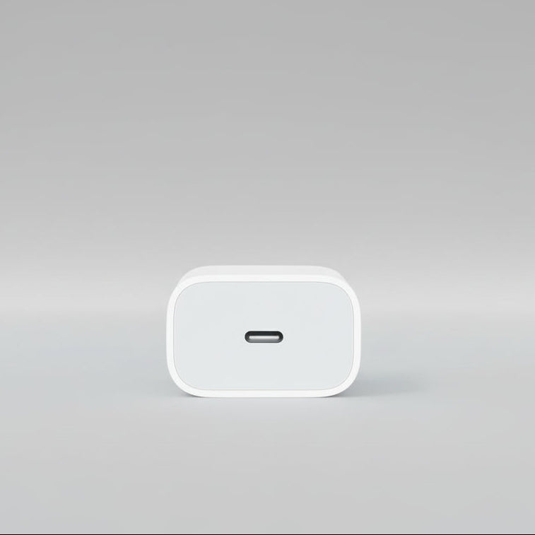 Apple 20W USB-C PD Fast Charging Adapter - 2-Pin Plug