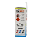 Mobile Charger for Bike retail box side - specifications showing durable construction, easy installation, universal compatibility, and dust and moisture protection for outdoor riding