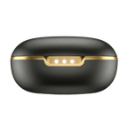 Ronin R-7065 Eclipse Black charging case - compact portable case for all-day wireless audio performance and extended battery life