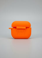 AirPods Pro 2 orange protective case back view