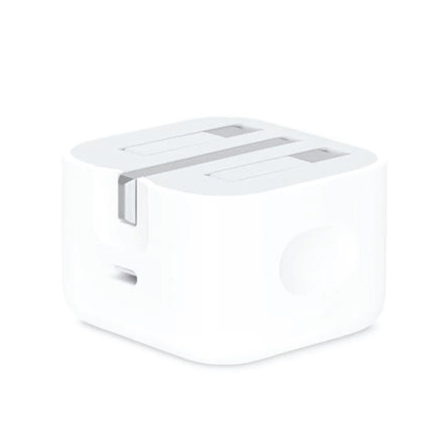 Apple 20W USB-C Power Adapter, front view