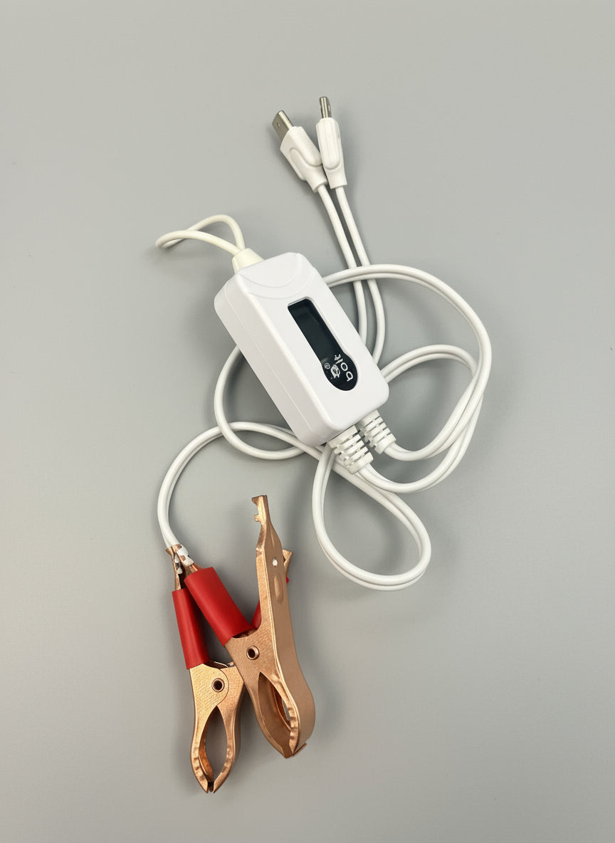 Bolt Plus B409 3-in-1 multi-function battery charger with cable tester - product view