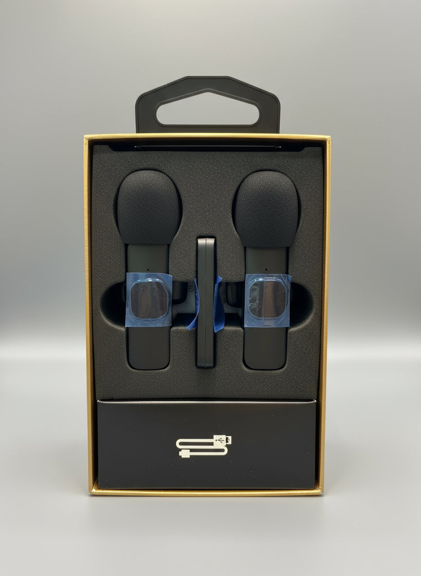 K9 Dual Wireless Lavalier Microphone USB-C