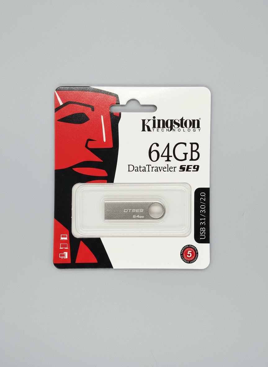 Kingston 64GB USB flash drive - portable storage device