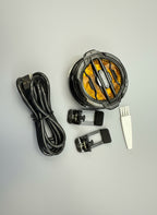 Magnetic cooler fan CX07 Helo 15W gaming phone cooling fan all views