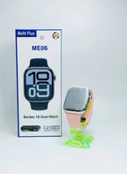 Smart watch with packaging on a marble surface