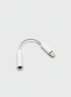 Pop-up Lightning headphone adapter for iPhone XS to iPhone 13 - side view