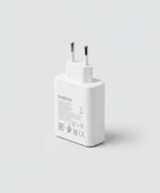 Samsung 45W USB-C Super Fast Charger, back view
