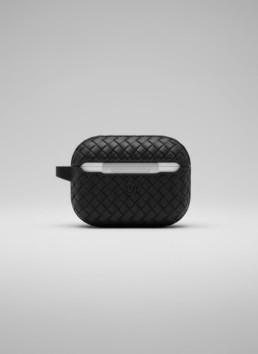AirPods Pro 2nd generation black textured silicone case