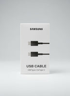 USB Type-C Samsung data cable black retail box front packaging
