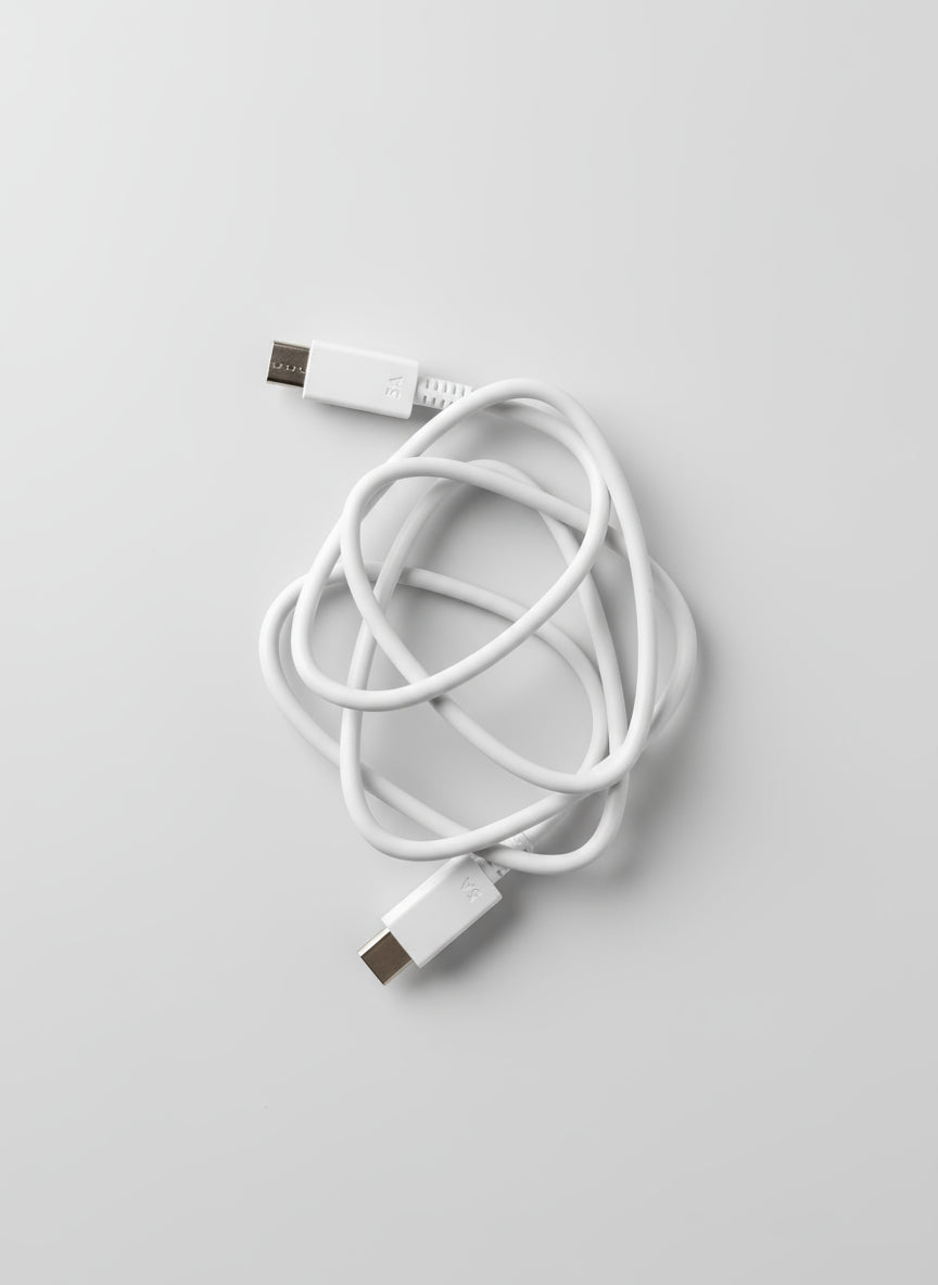 Samsung USB Type-C charging and data cable in white